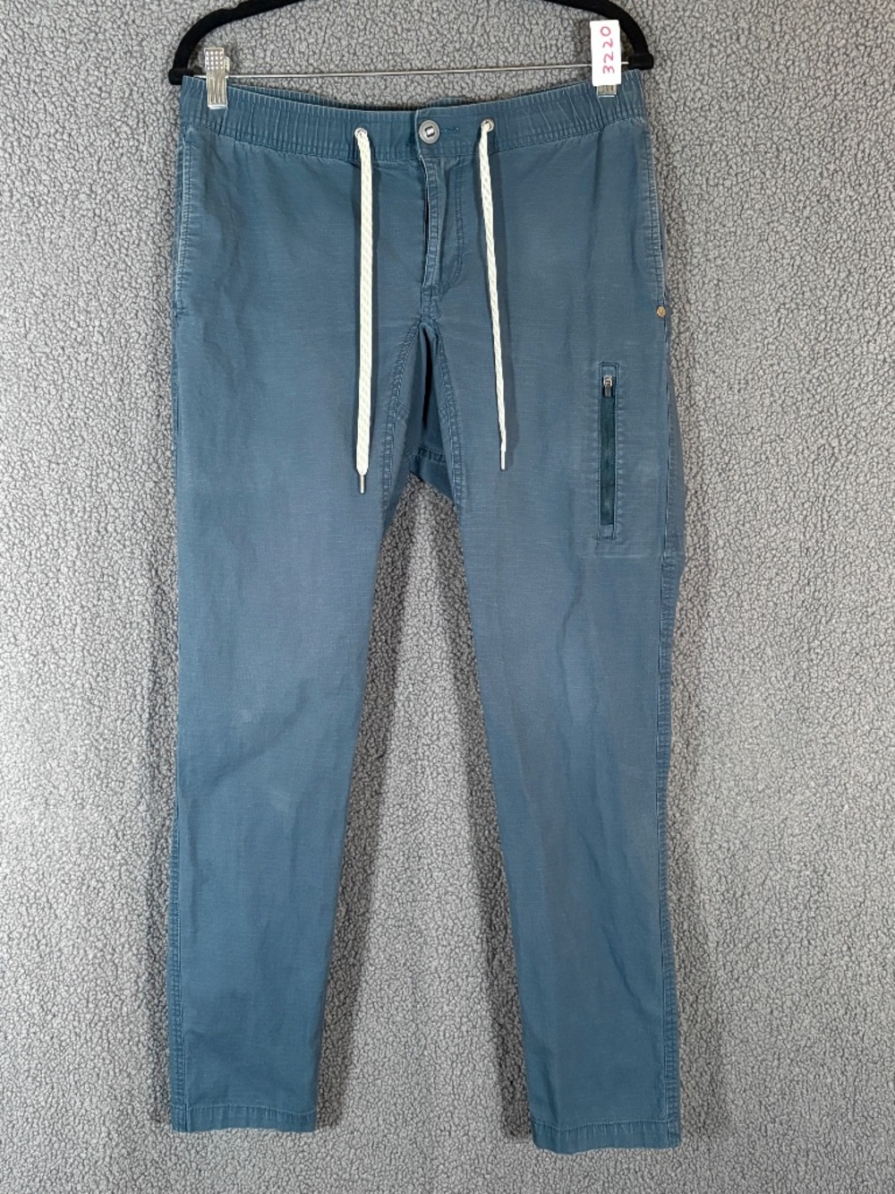 Vuori Ripstop Climber Outdoor Hiking Pants - Men's Size M - Blue